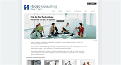Desktop Screenshot of hollebconsulting.com